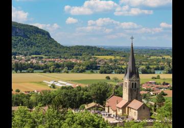 Vue de Saint-Sorlin-en-Bugey