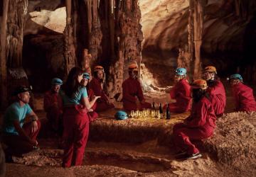 SpéléOenologie® à la Grotte Saint-Marcel par