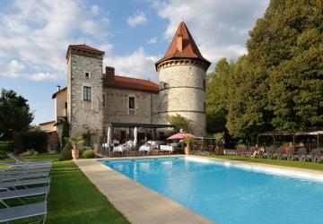 La Capella - Hôtel Restaurant Le Château de Chapeau Cornu - Vignieu - Balcons du Dauphiné - Nord-Isère - à moins d'une heure de Lyon