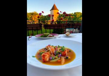 La Capella - Hôtel Restaurant Le Château de Chapeau Cornu - Vignieu - Balcons du Dauphiné - Nord-Isère - à moins d'une heure de Lyon